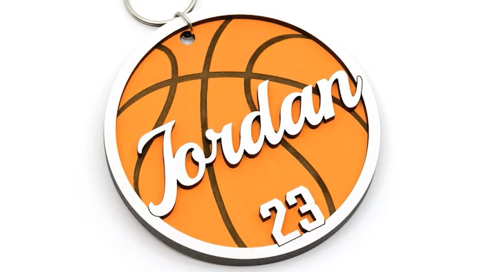 Basketball Bag Tag - Pleasant Ridge Shop