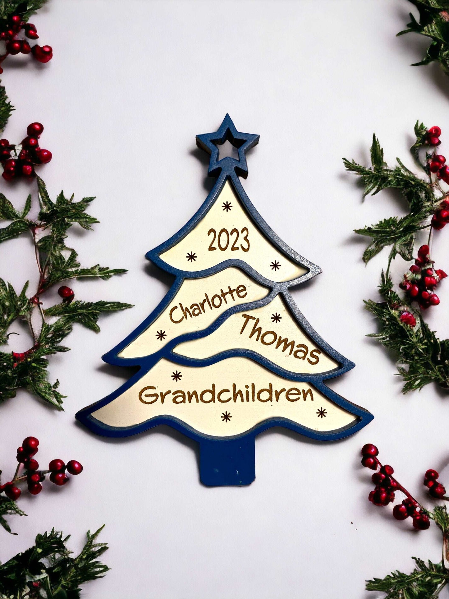 Family Christmas Tree Ornament
