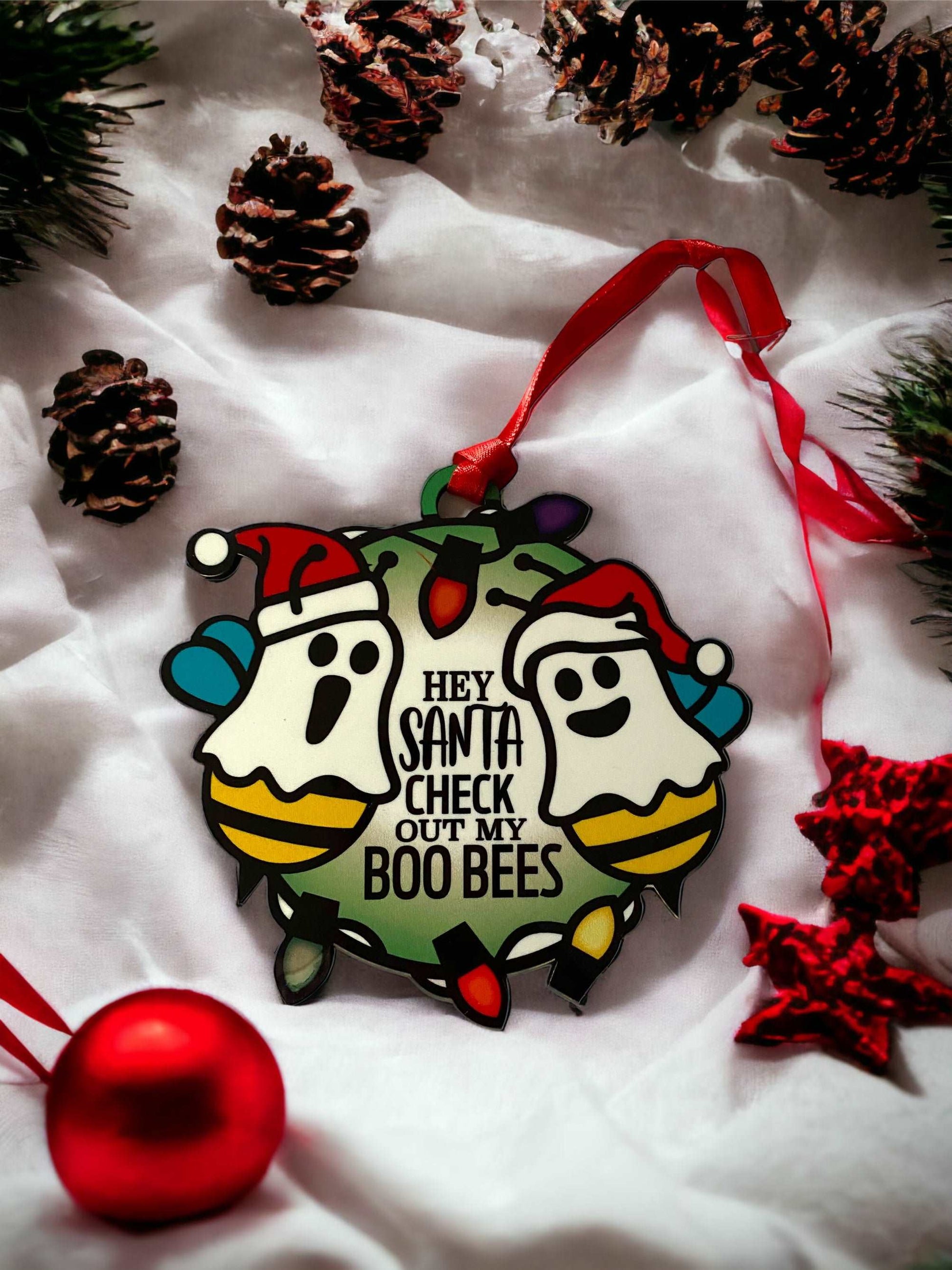 Funny Boo Bees Ornaments
