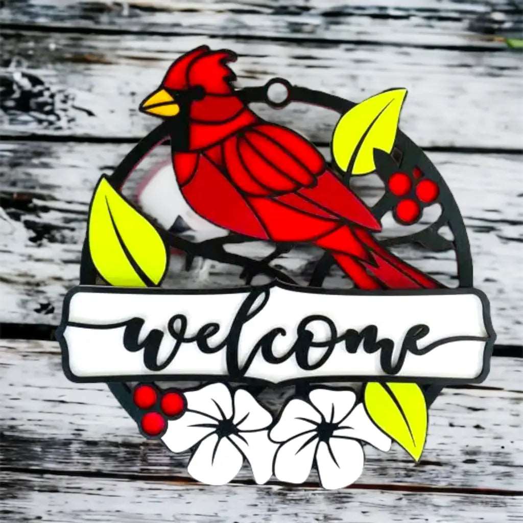 Cadrinal Welcome sign - Home & Garden