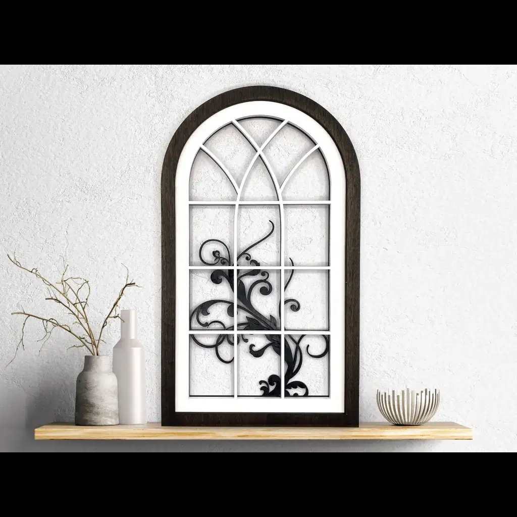 Decorative Arch Windows - Home & Garden > Decor