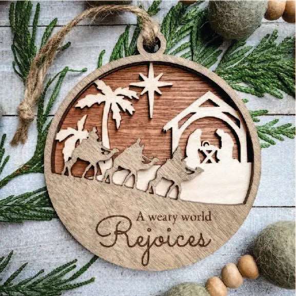 Nativity Ornaments - Pleasant Ridge Shop