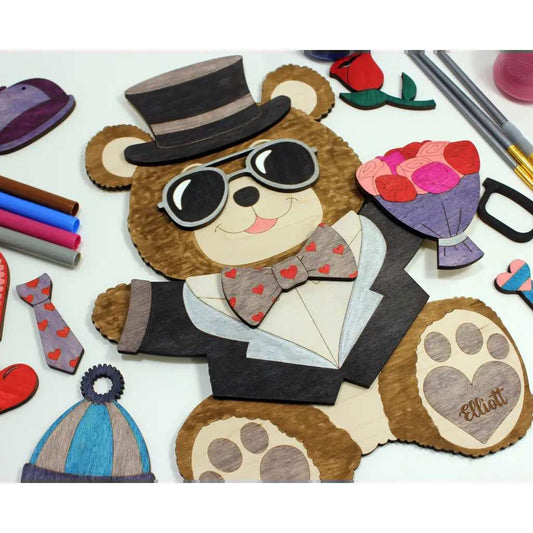 Valentines Build a Bear Crafts -Boy Version - Pleasant Ridge Shop