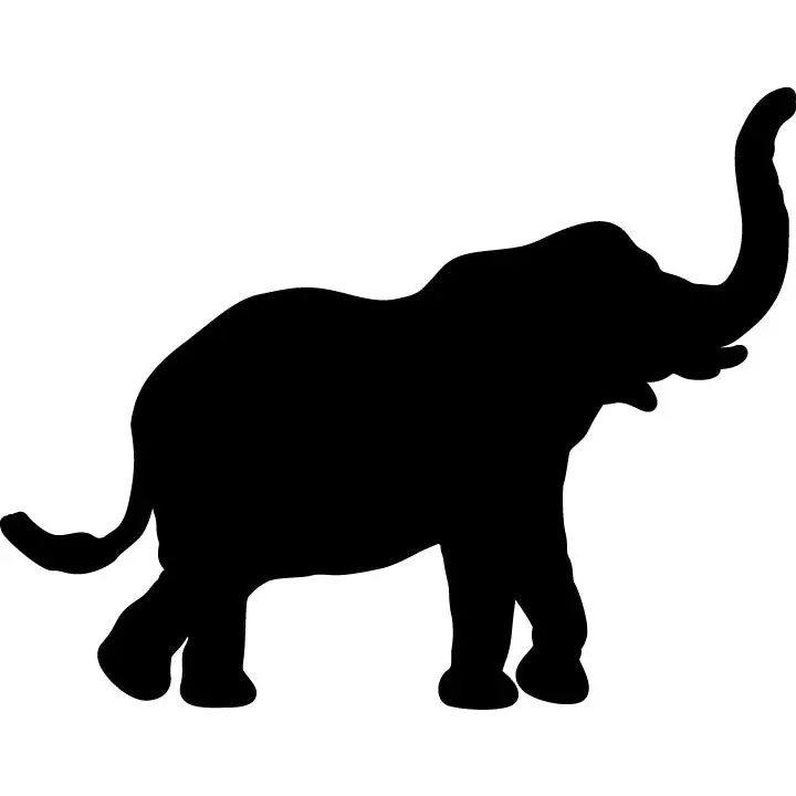 Elephant Cutout - Art & Crafting Materials